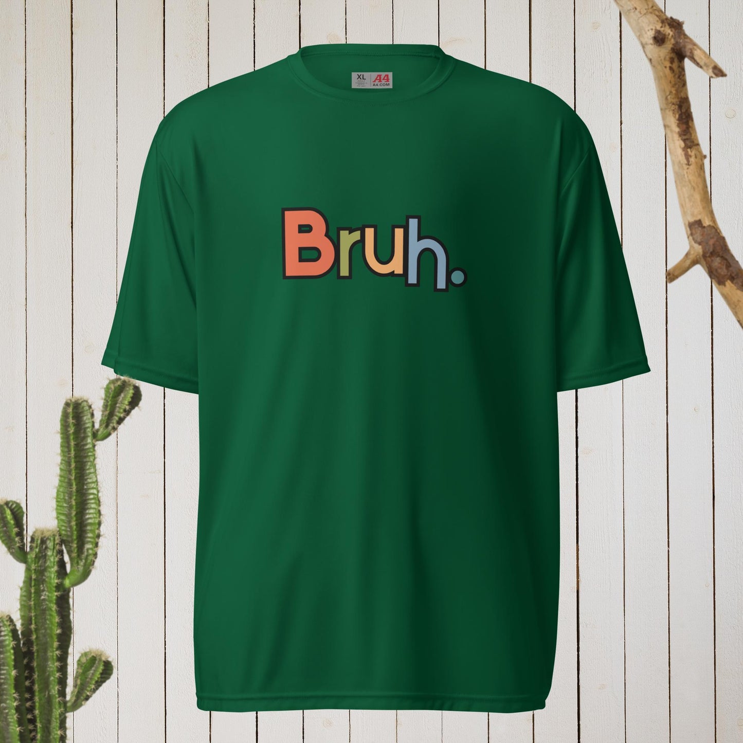 Unisex performance crew neck t-shirt