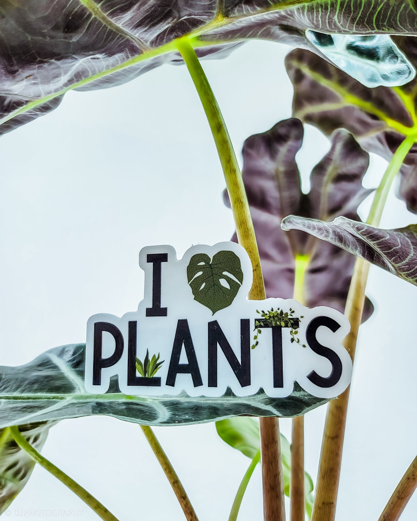 I love plants Sticker