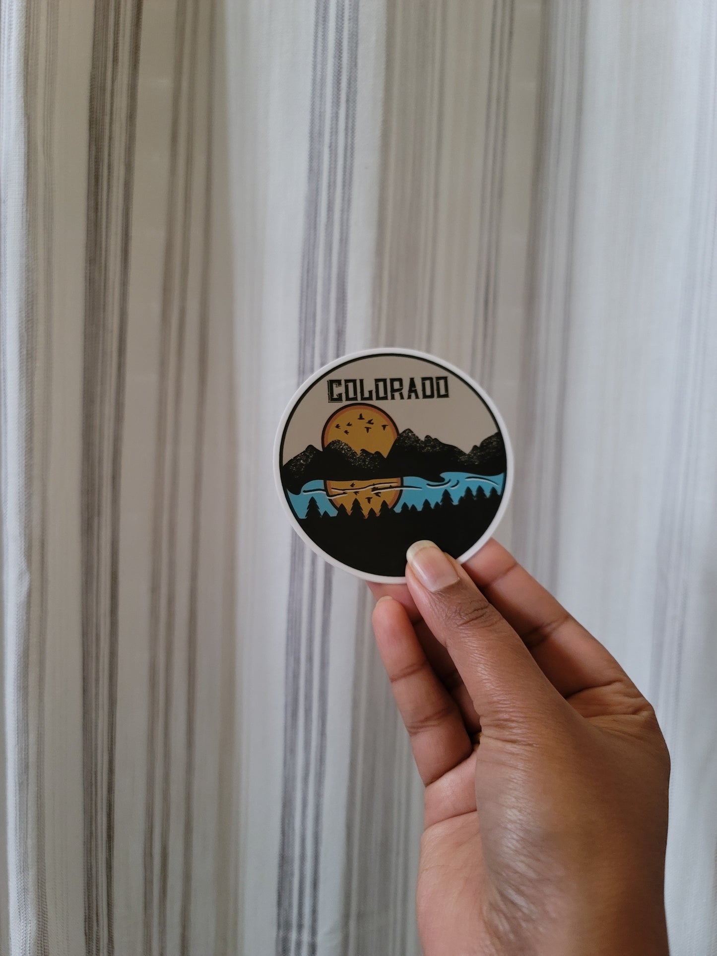 Colorado Cartoon Sticker