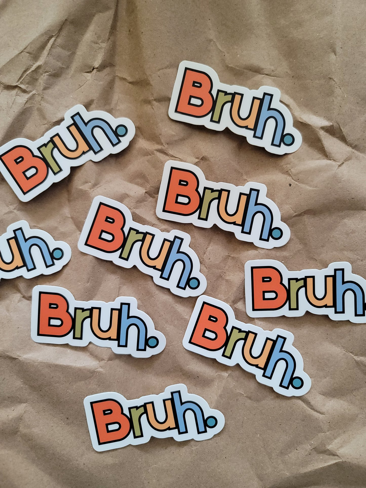 BRUH Sticker