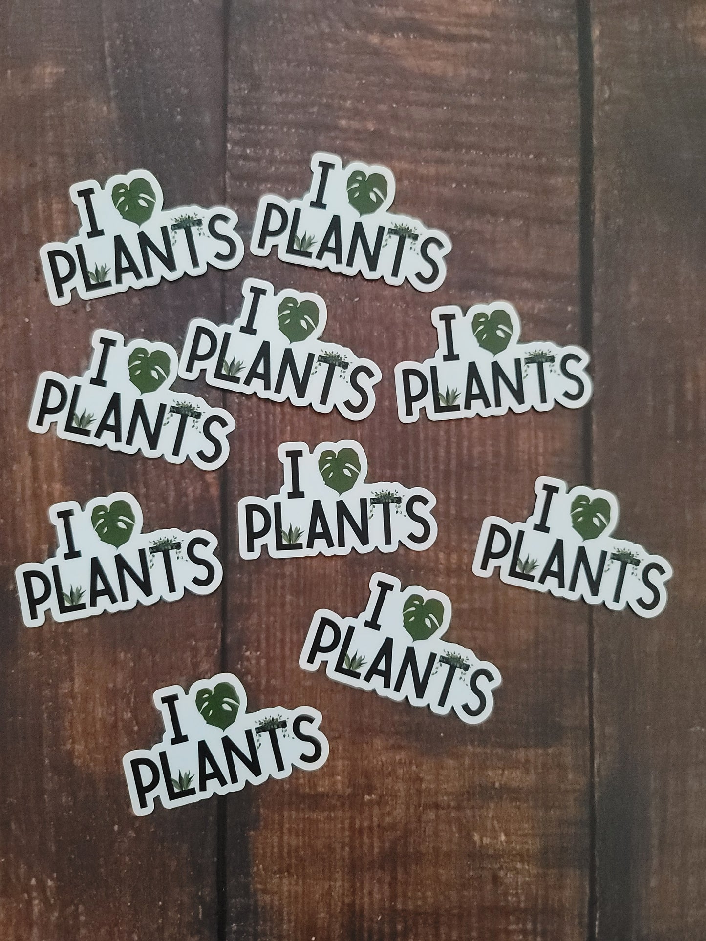 I love plants Sticker