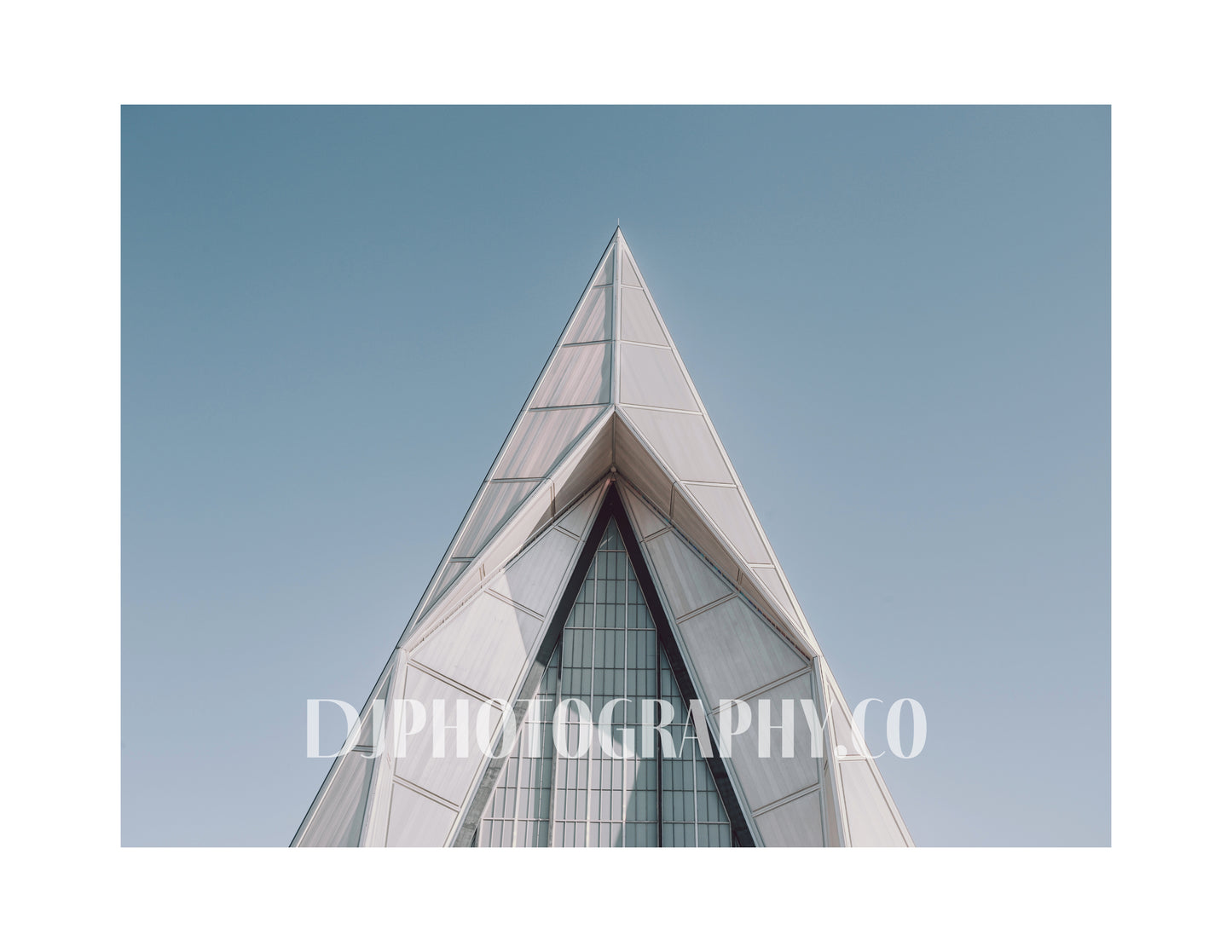 Ascent of Faith: Academy Cadet Chapel II - Photo Print