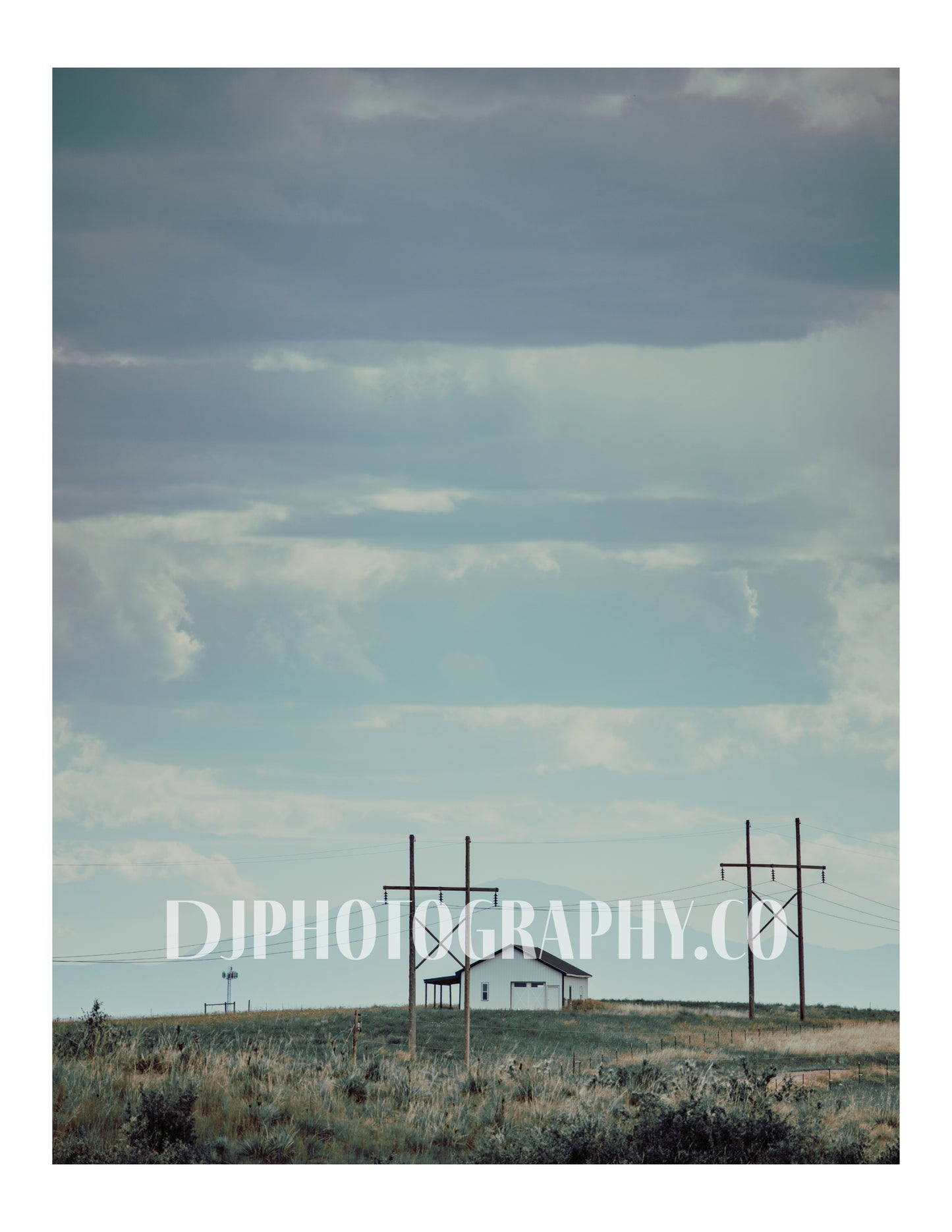 Home Against the Rockies - Colorado Photo Print