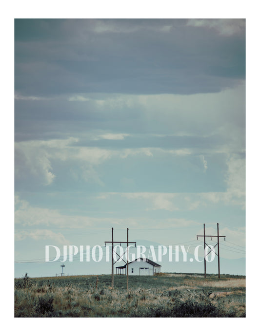 Home Against the Rockies - Colorado Photo Print